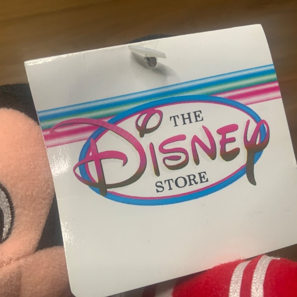 NWT The Disney Store Hockey Mickey Mouse Beanbag Toy - Picture 10 of 11